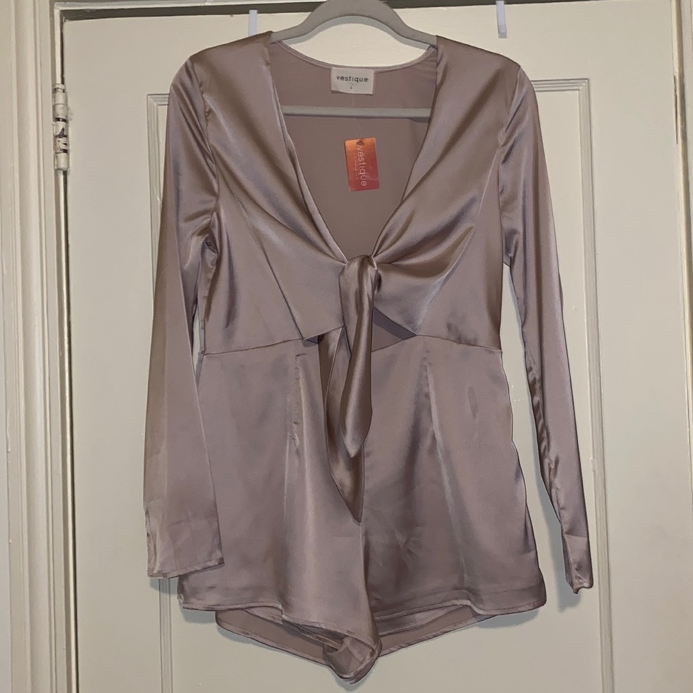 Vestique Silky Romper NWT